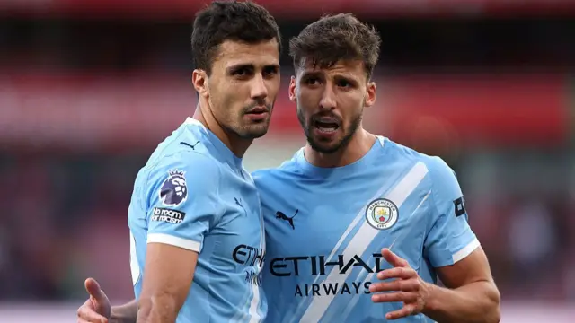 Rodri and Ruben Dias