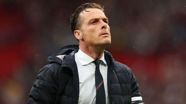 Scott Parker, Manager of Burnley, reacts