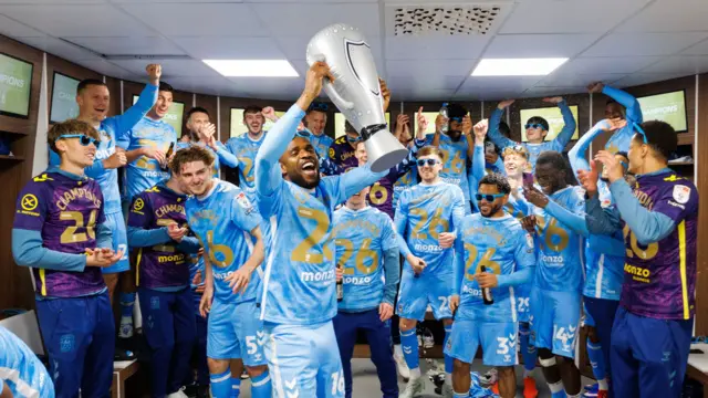 Coventry players celebrate