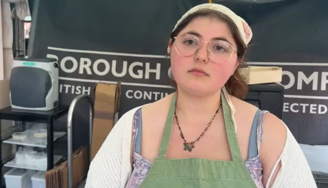 Mimi, a worker at Borough Cheese Company