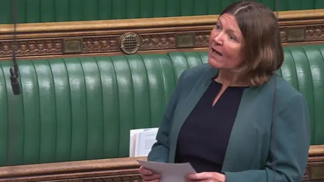 Ellie Chowns speaking in Parliament