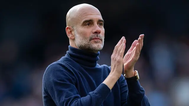 Manchester City manager Pep Guardiola