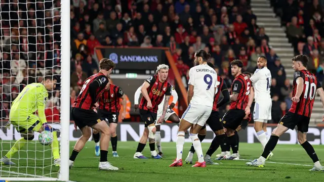 ames Hill of AFC Bournemouth scores an own goal,