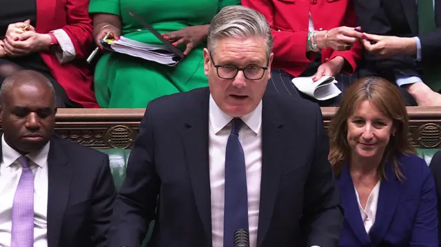 Starmer in the Commons