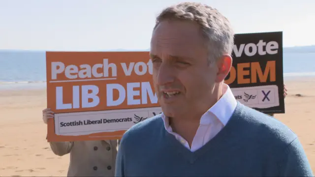Scottish Lib Dem leader Alex Cole Hamilton
