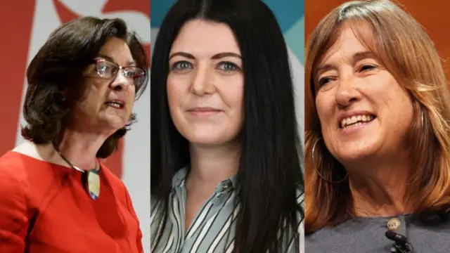 (Yn nhrefn y wyddor enwau cyntaf) Eluned Morgan, Helen Jenner a Jane Dodds