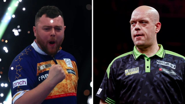 Josh Rock and Michael van Gerwen
