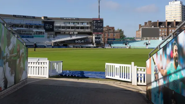 Morning view of Kia Oval