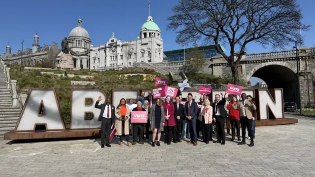Anas Sarwar is in Aberdeen