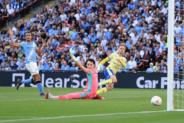 Leo Scienza of Southampton scores a goal ruled offside by VAR