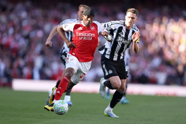 Noni Madueke of Arsenal