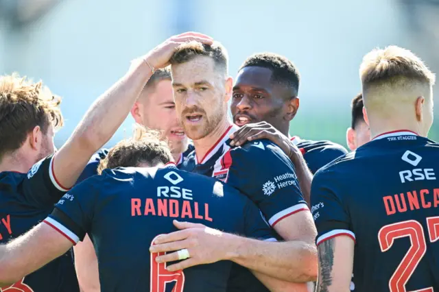 Jordan White scored Ross County's second goal