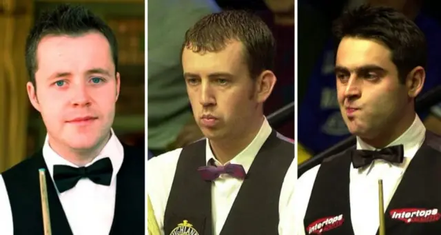 Snooker's class of 1992 - John Higgins, Mark Williams and Ronnie O'Sullivan