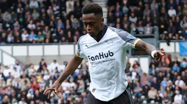 Derby County's Jaydon Banel