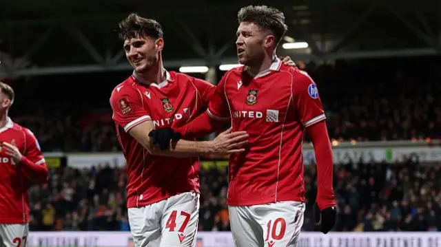 Ryan Longman and Josh Windass celebrate