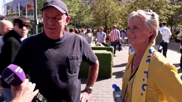 Julie and husband Chris