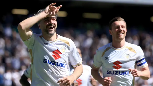 Callum Paterson of Milton Keynes Dons celebrates scoring