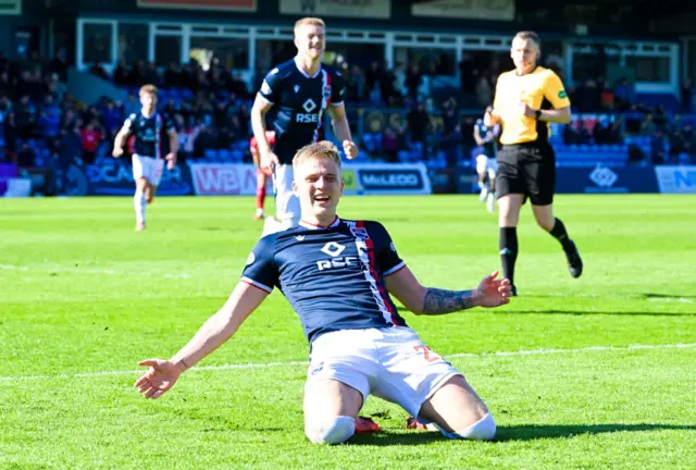 Ryan Duncan scored Ross County's fourth goal