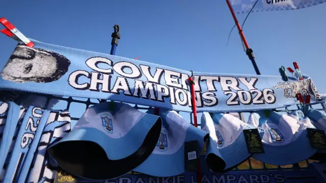 Coventry champions scarves for sale