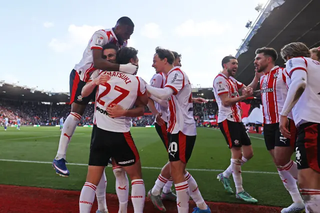 Southampton celebrate