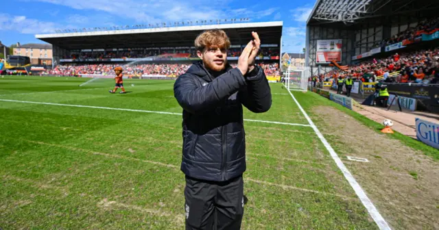 Luca Stephenson has enjoyed two seasons on loan at Dundee United