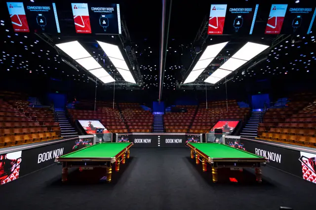 A general view of The Crucible arena