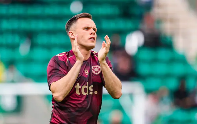 Hearts captain Lawrence Shankland