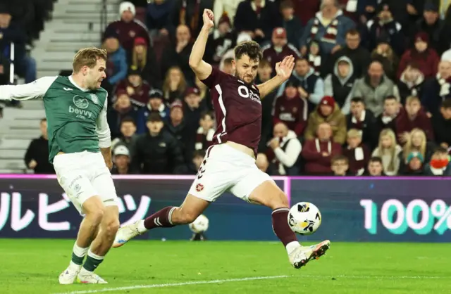 Craig Halkett scores a stoppage-time derby winner in October