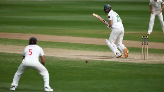 Leicestershire batting