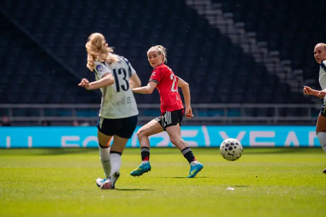 Millie Turner of Manchester United in action