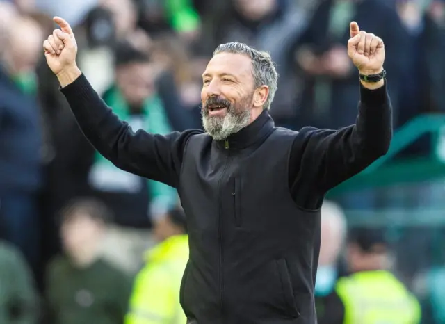 Hearts head coach Derek McInnes