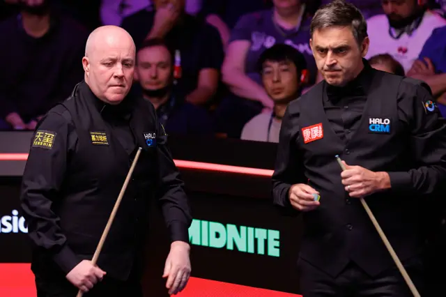 John Higgins and Ronnie O'Sullivan