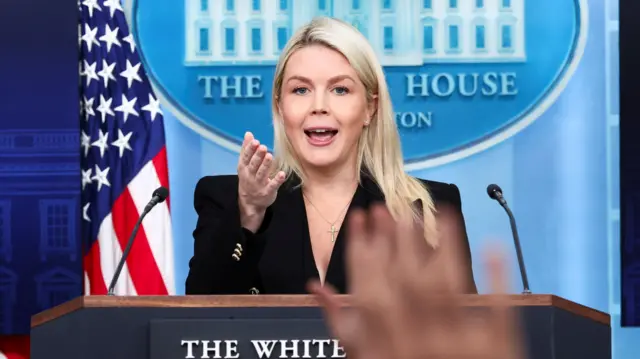 White House Press Secretary Karoline Leavitt