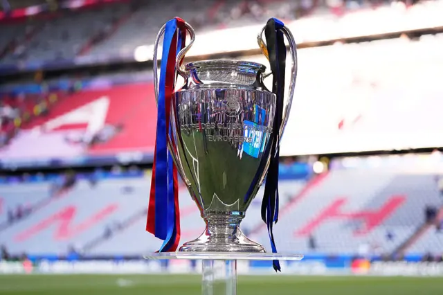 Champions League trophy
