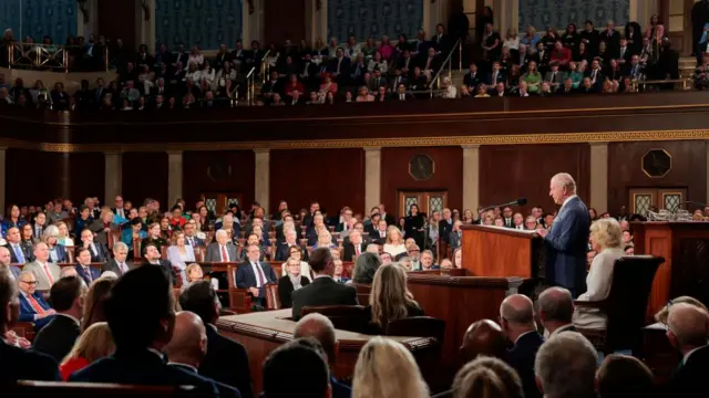 King Charles speaking to Congress.