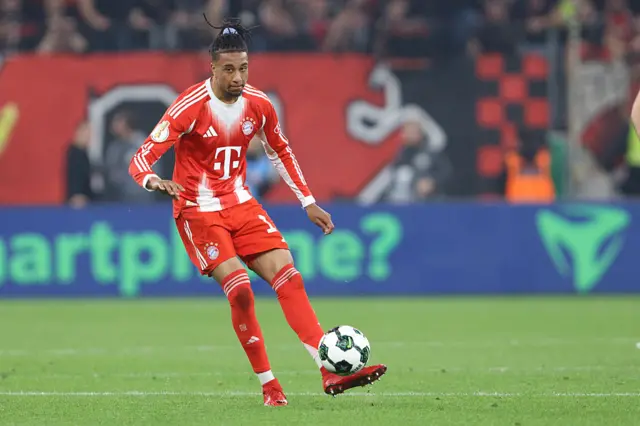Michaeol Olise kicking the ball