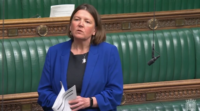 Ellie Chowns addresses the House of Commons