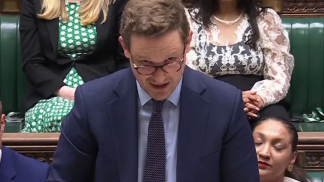 Chief Secretary of the Prime Minister Darren Jones in the House of Commons