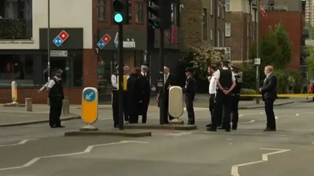 Metropolitan Police commissioner Mark Rowley and Chief Rabbi Sir Ephraim Mirvis