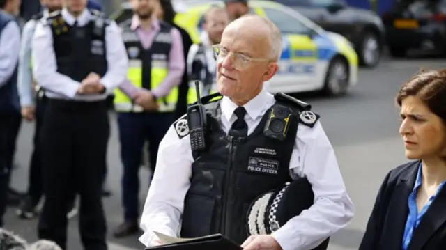 Met Police commissioner Mark Rowley.