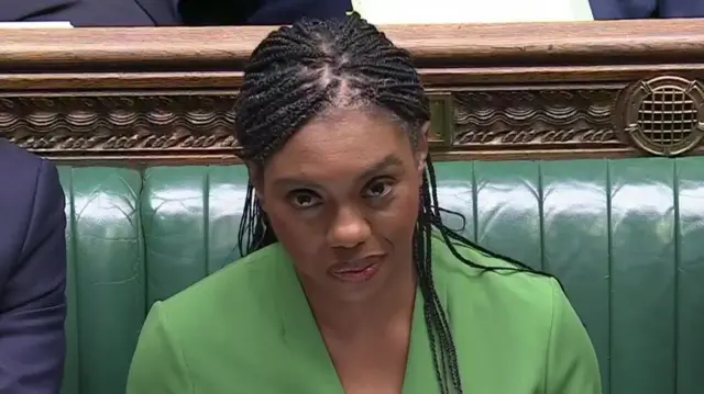 Kemi Badenoch addressing Starmer