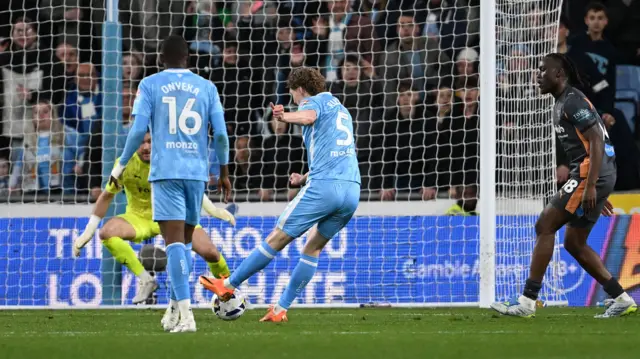 Jack Rudoni slots in Coventry's second goal