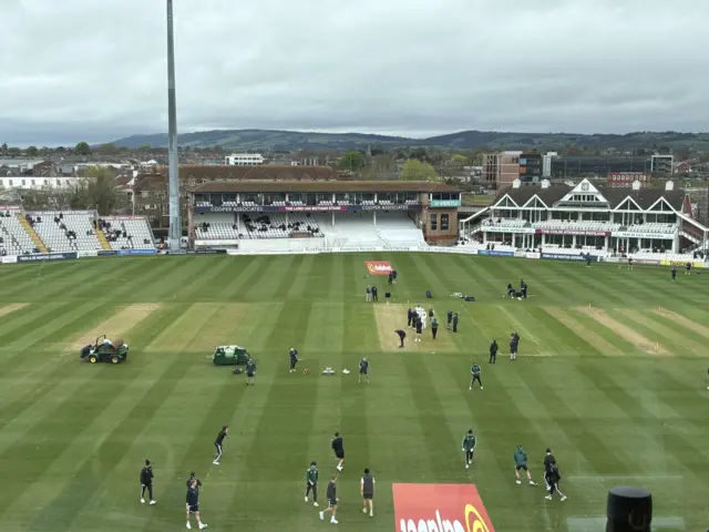 Covers being removed for a prompt start