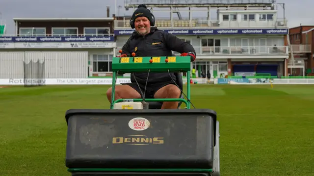 Groundstaff at Leicester