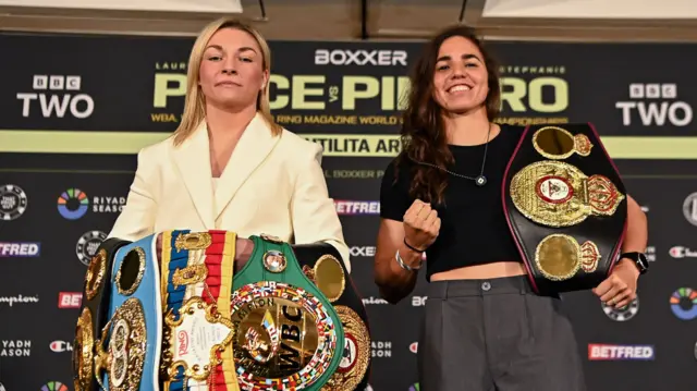 Lauren Price and Stephanie Pineiro