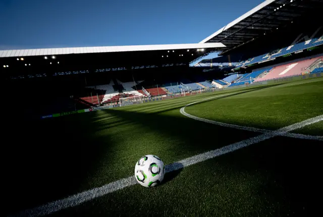 Pitch at Henryk Reyman's Municipal Stadium