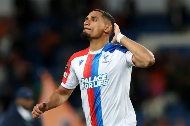 Maxence Lacrois celebrates