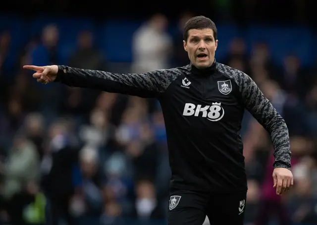 Interim Burnley Manager Mike Jackson