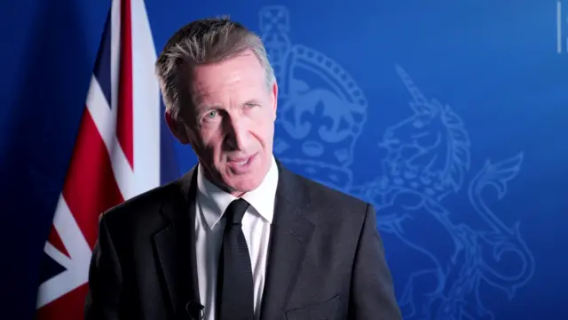 Security Minister Dan Jarvis