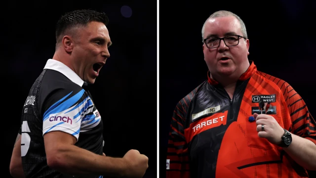 Gerwyn Price and Stephen Bunting